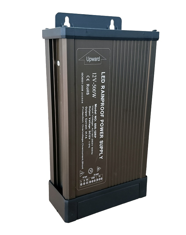 Guangzhou Yuxiang عالي الجودة مصدر الطاقة الإثبات الأمطار 12V500W